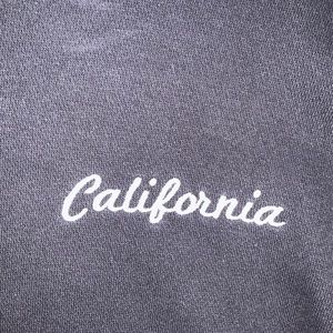 Black PacSun “California” crop top